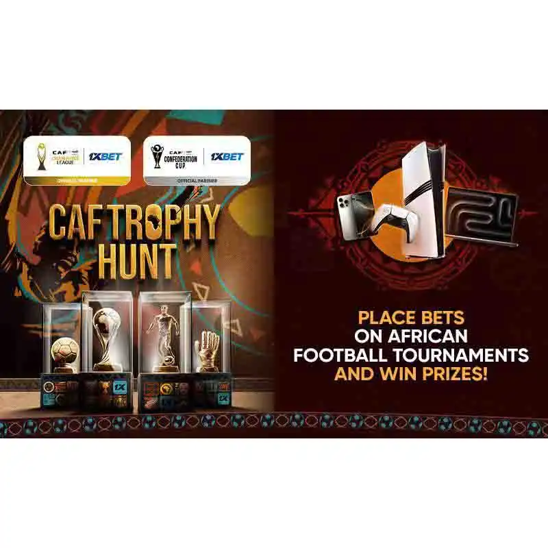 CAF Trophy Hunt: Win Apple MacBook Pro and other prizes in 1xBet promo!